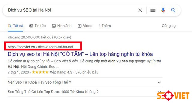 Dịch vụ SEO tại Hà Nội