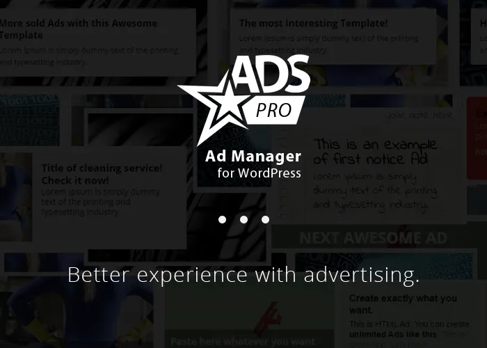 Ads Pro Plugin - plugin chèn quảng cáo cho WordPress