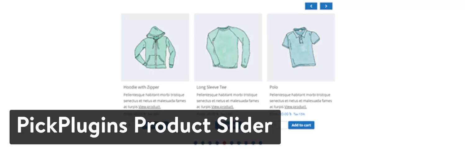 Thanh trượt sản phẩm PickPlugins cho WooCommerce
