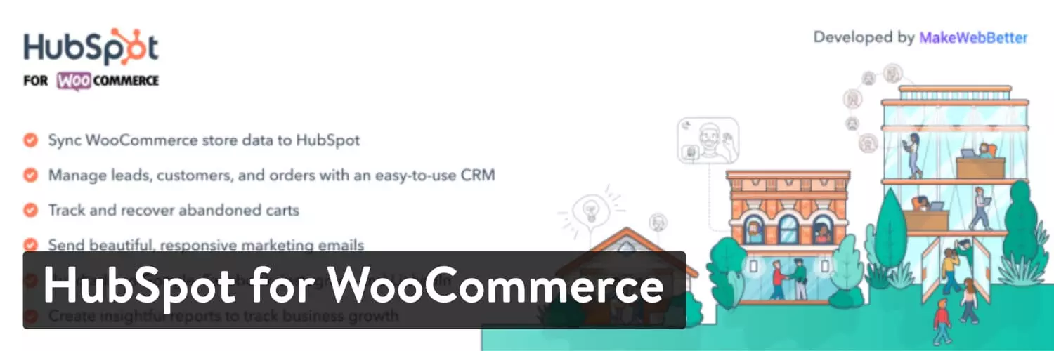 HubSpot để tích hợp WooCommerce