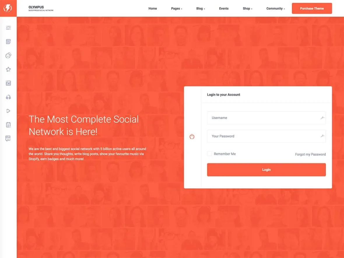 Theme forum WordPress Olympus