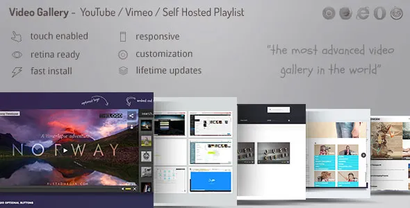 Video Gallery WordPress Plugin
