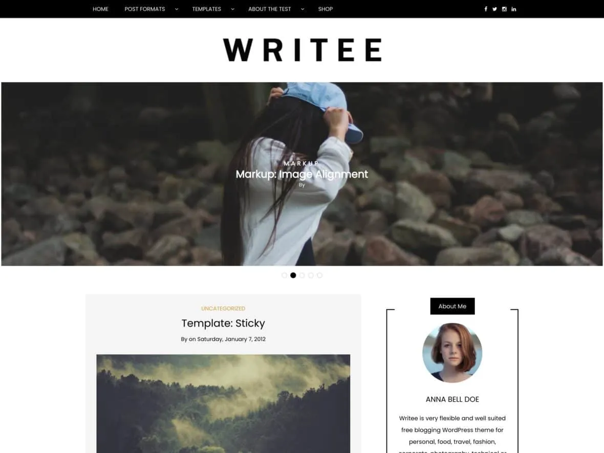 Theme thời trang cho WordPress