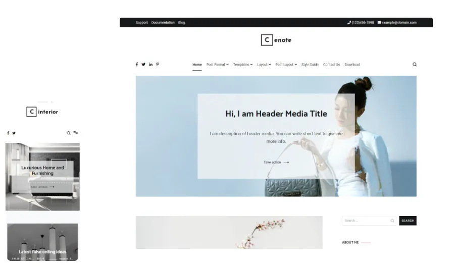 Theme thời trang cho WordPress