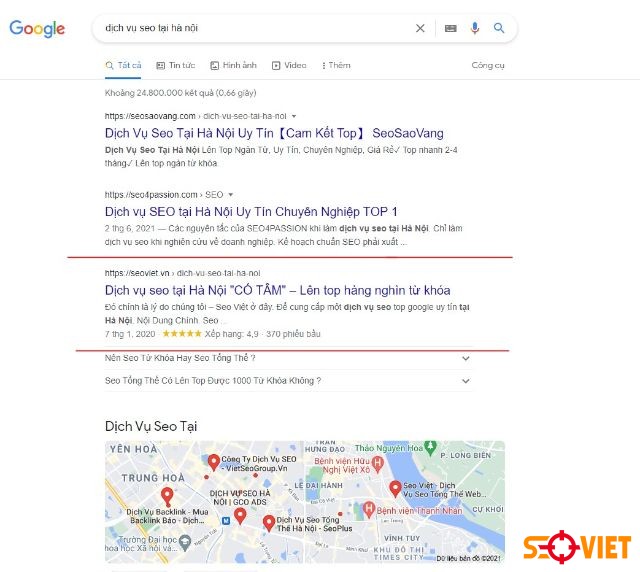 seo tại Hà Nội