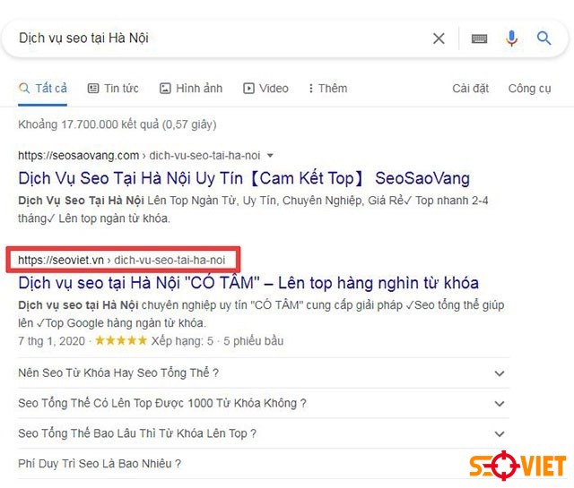 dịch vụ seo tại Hà Nội