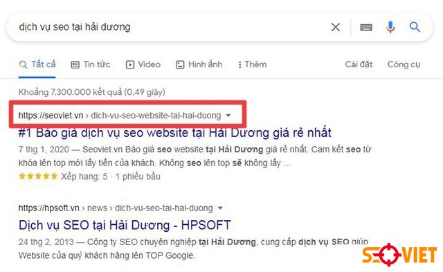 dịch vụ seo tại Hải Dương