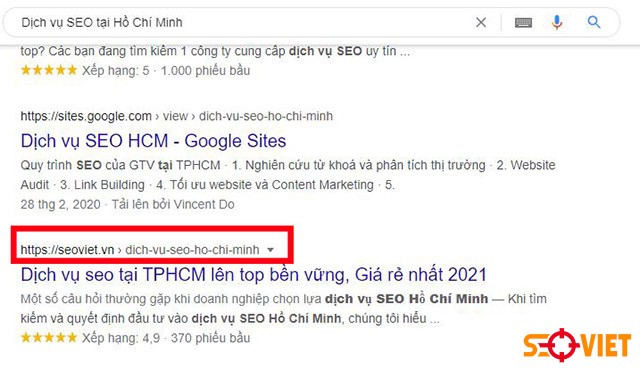 Dịch vụ SEO tại Hồ Chí Minh