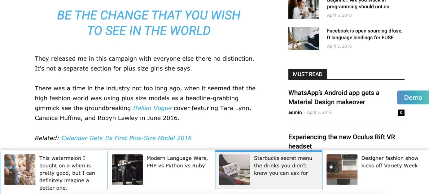 Plugin WordPress Infinite Related Next Post Manager