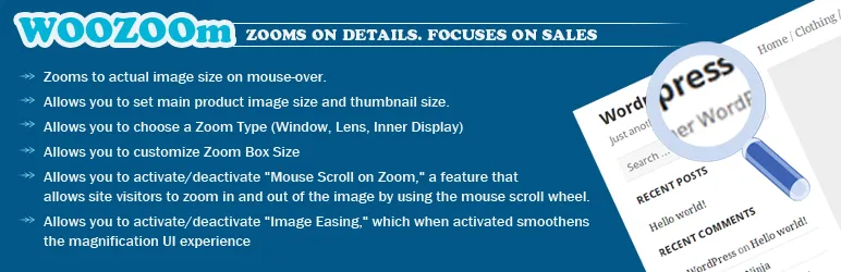 Plugin Zoom ảnh WordPress