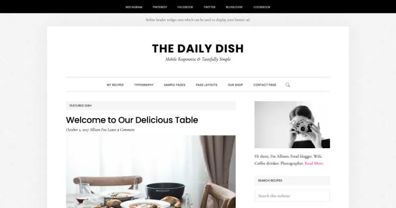 Daily Dish Pro