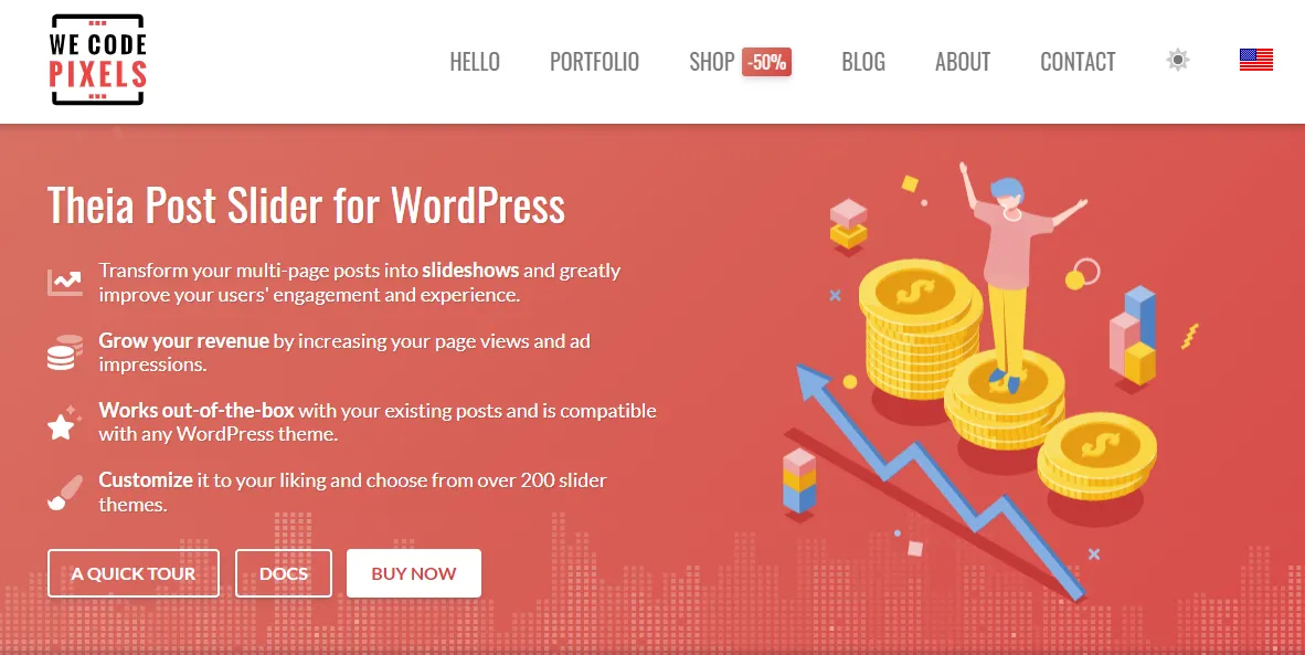 Theia Post Slider