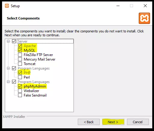 Cách cài đặt XAMPP trong Windows