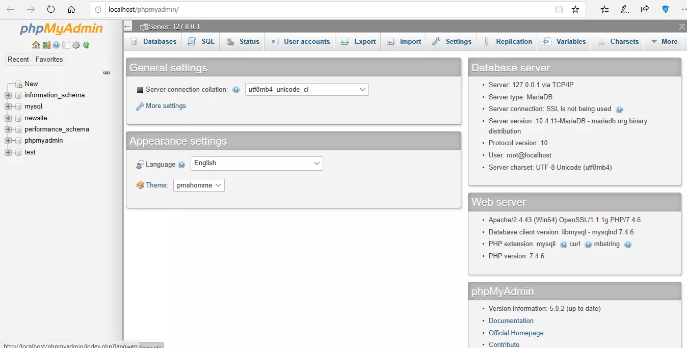 Cách tạo Database cho Joomla!