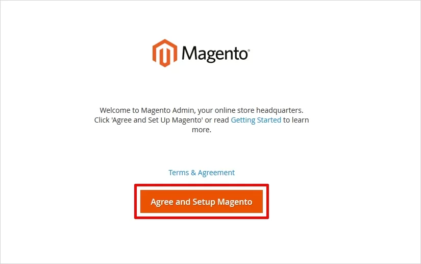 Chạy cài đặt Magento 2