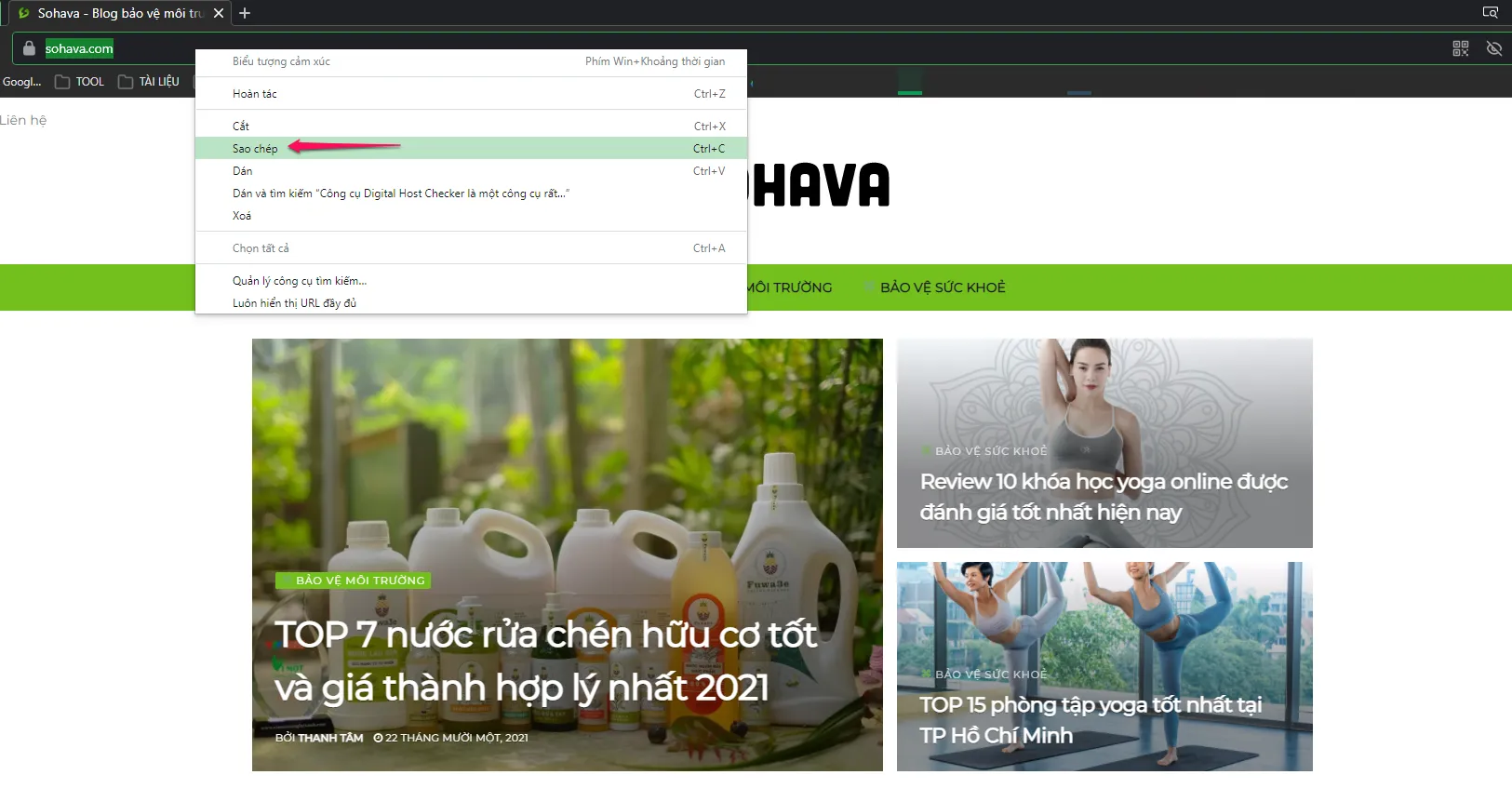 Check hosting website bằng HostingChecker
