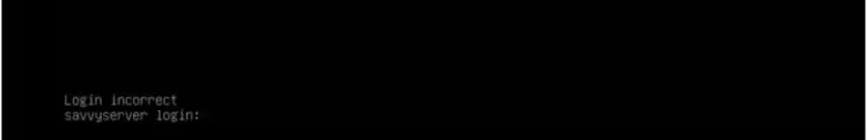 đăng nhập vào ubuntu server