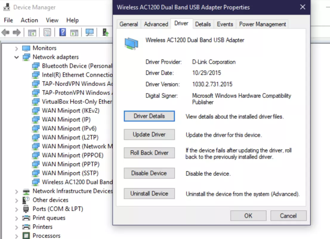 device manager