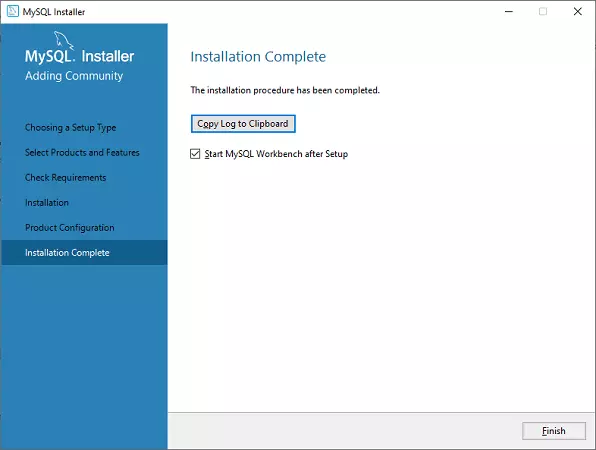install workbench mysql