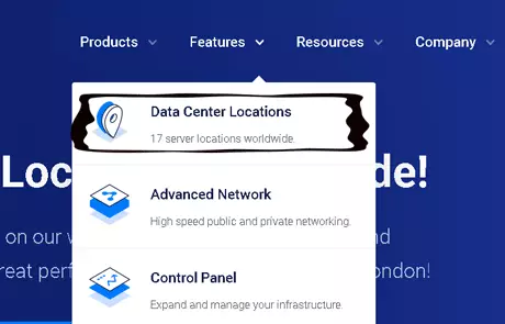 Cách kiểm tra tốc độ phản hồi vị trí vps server