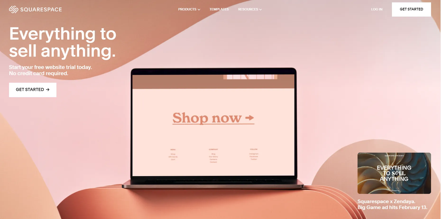 Squarespace - Nền tảng tạo web miễn phí