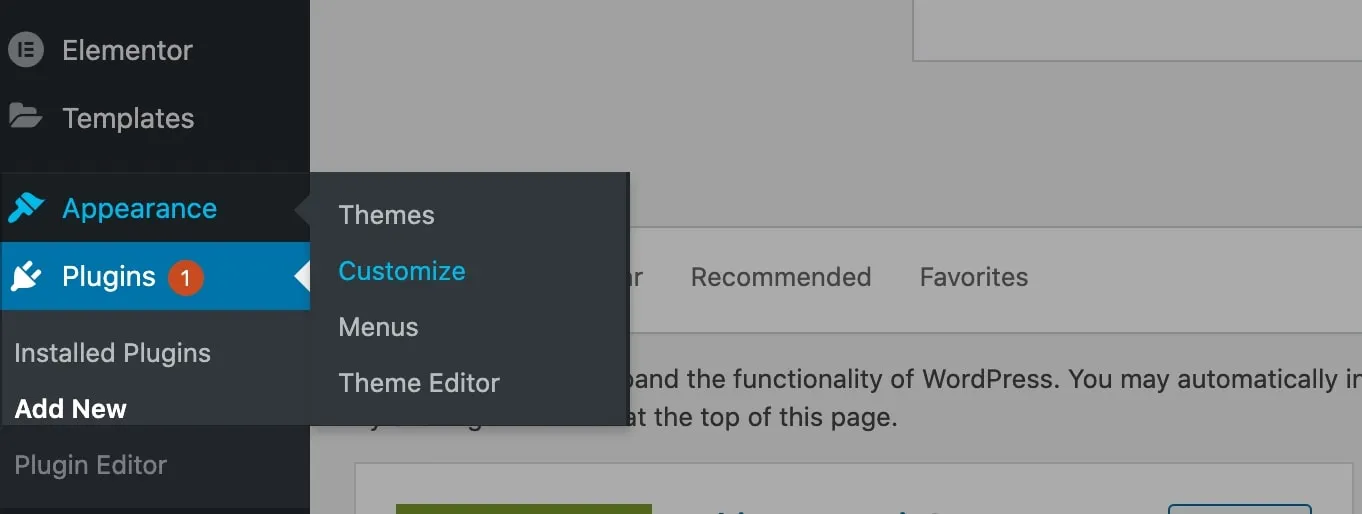 Thay đổi tiêu đề trang WordPress trong Customizer
