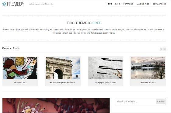 Fremedy - Theme WordPress chạy trên Thesis 2 hoặc Genesis