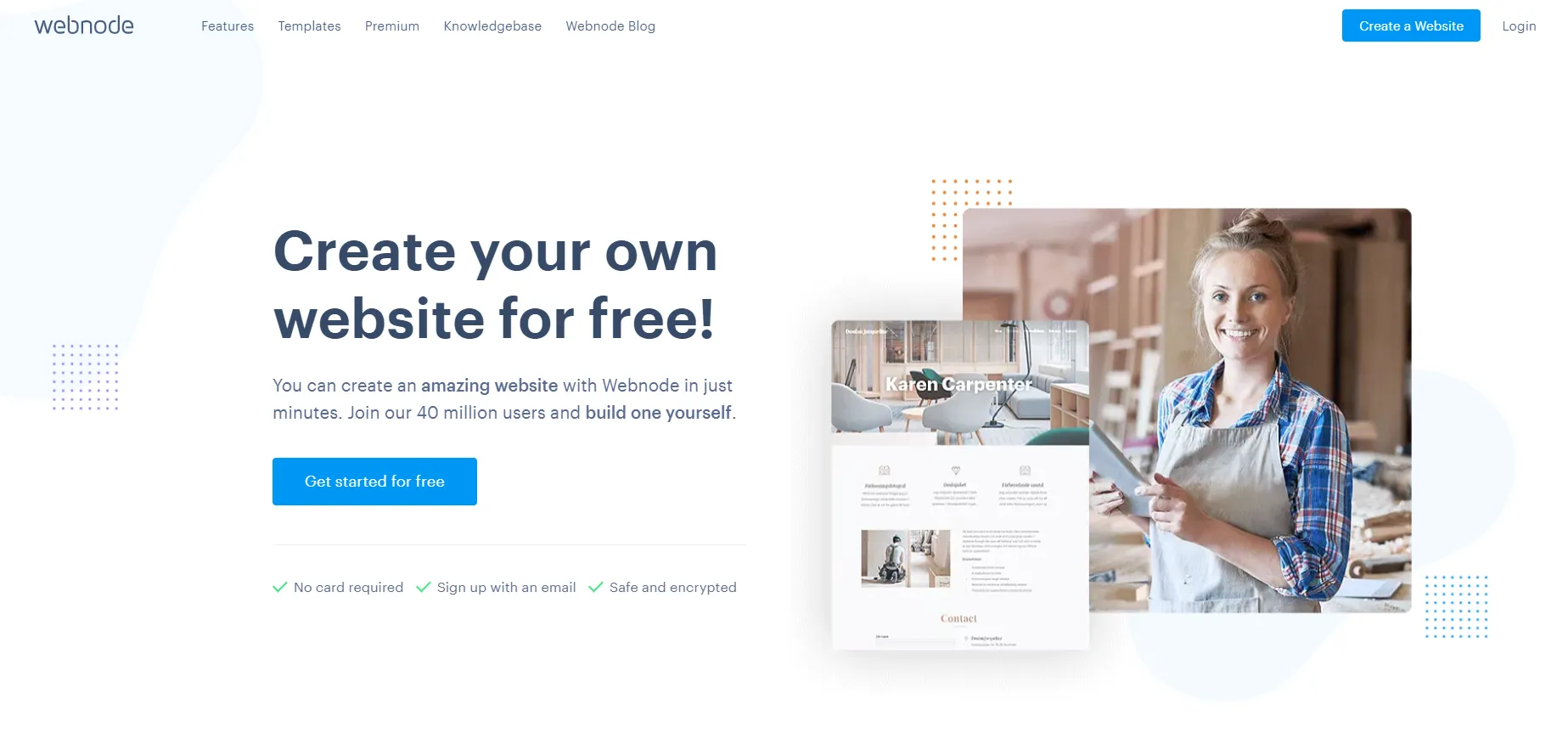 WebNode - Nền tảng lập website miễn phí