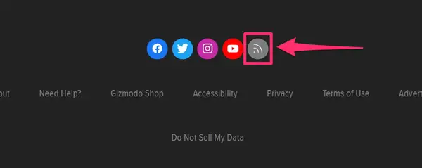 Biểu tượng RSS feed