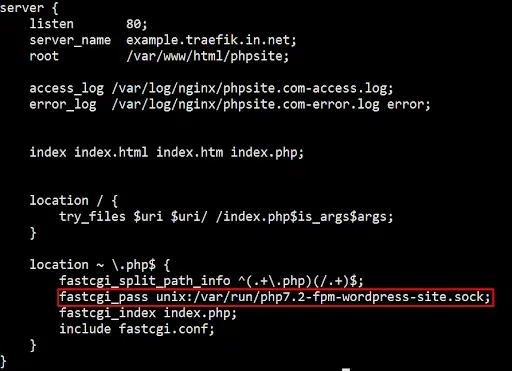 Cấu hình NGINX cho PHP-FPM