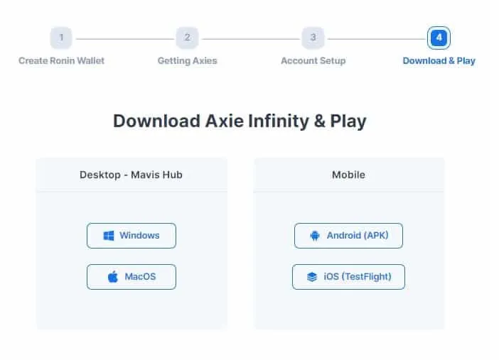 Download & Play game Axie Infinity