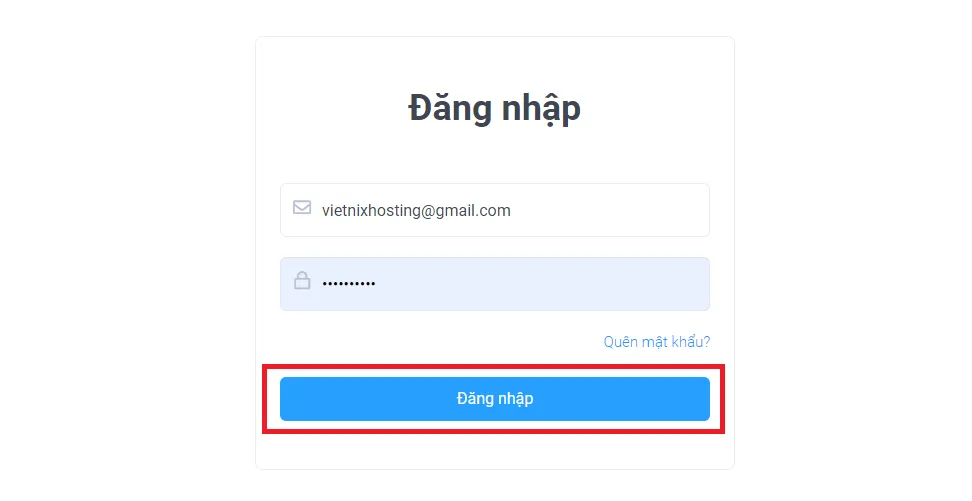 Hướng dẫn thanh toán dịch vụ tại Vietnix bằng QR code Momo