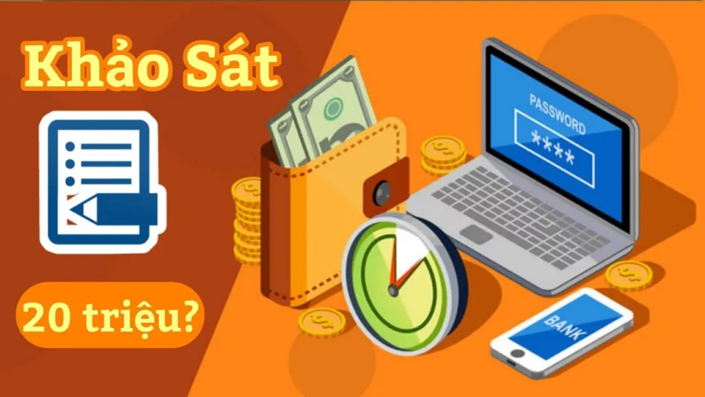 Kiếm tiền bằng việc trả lời khảo sát