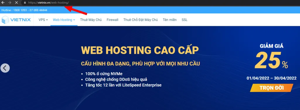 URL nên được viết thường