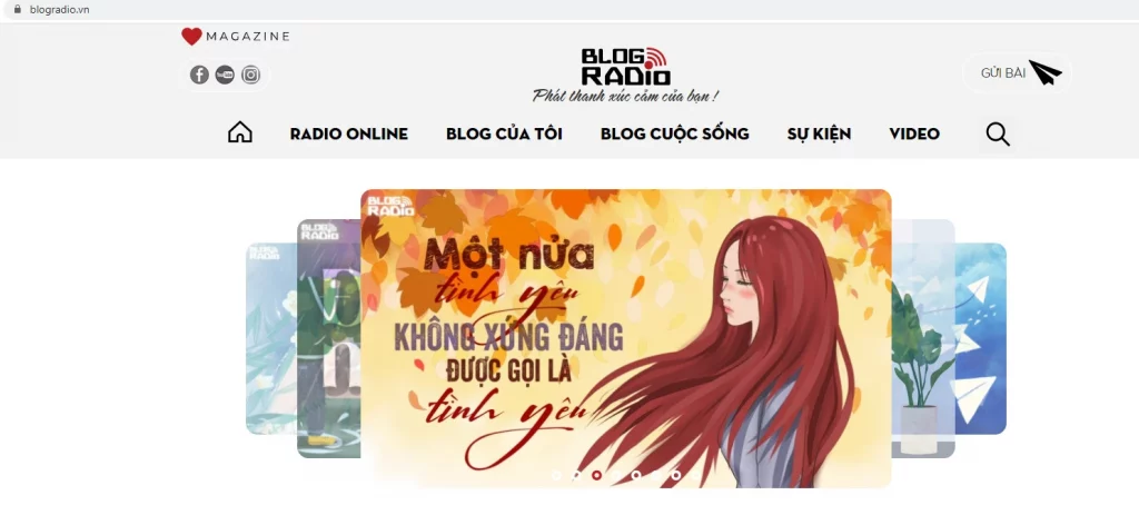 Viết truyện kiếm tiền trên Blogradio.vn