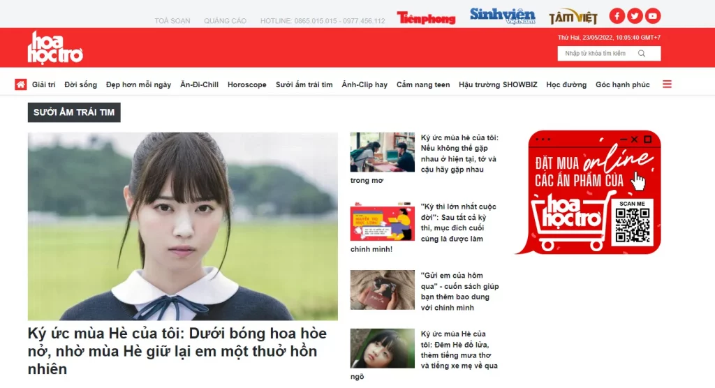 Báo hoa học trò