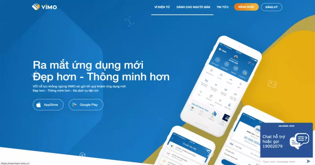 Ví điện tử Vimo