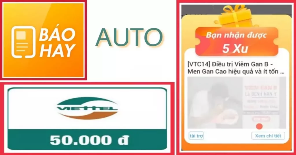 Ứng dụng đọc báo kiếm tiền Báo Hay 24h