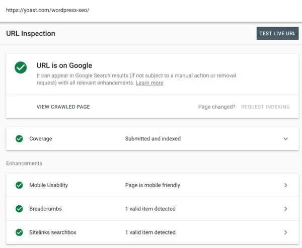 Kiểm tra URL