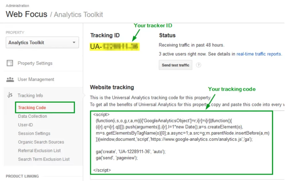 Mã tracking code