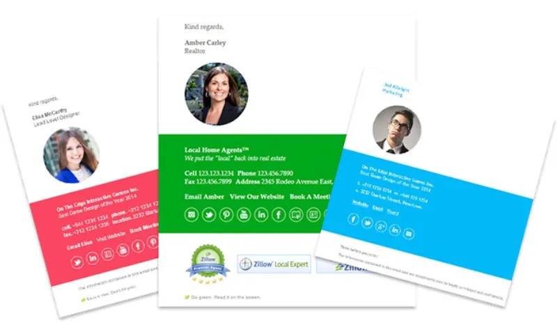 Những yếu tố cơ bản của chữ ký email