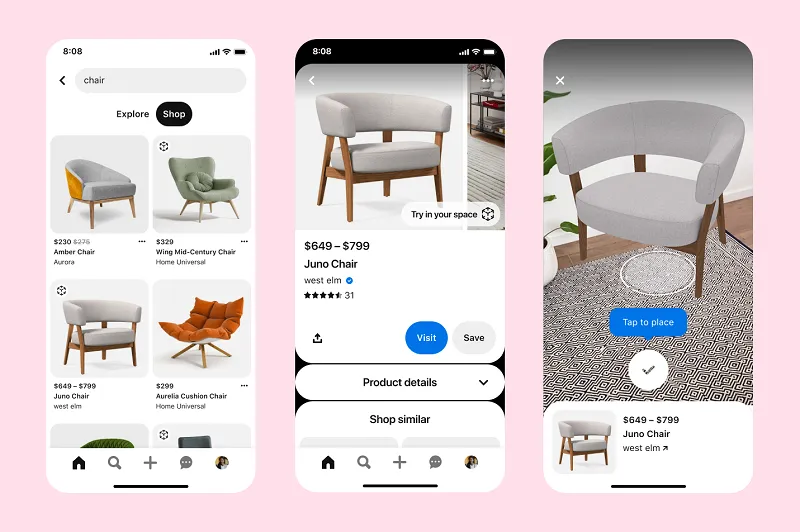 Pinterest là nơi mọi người chia sẻ những bức ảnh độc đáo
