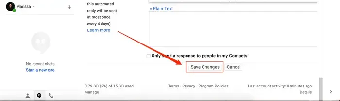Hoàn thành tạo chữ ký trên Gmail đơn giản
