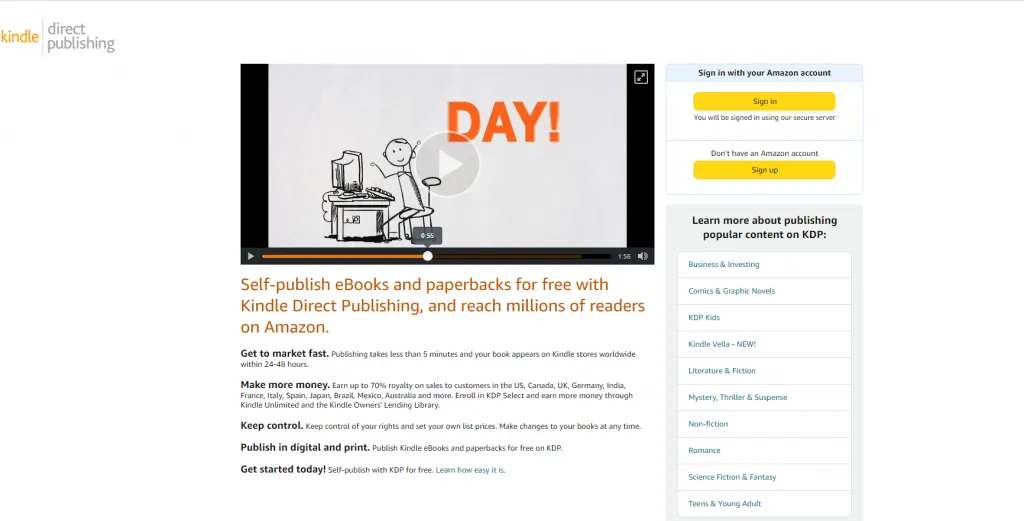 Amazon Kindle Direct Publishing