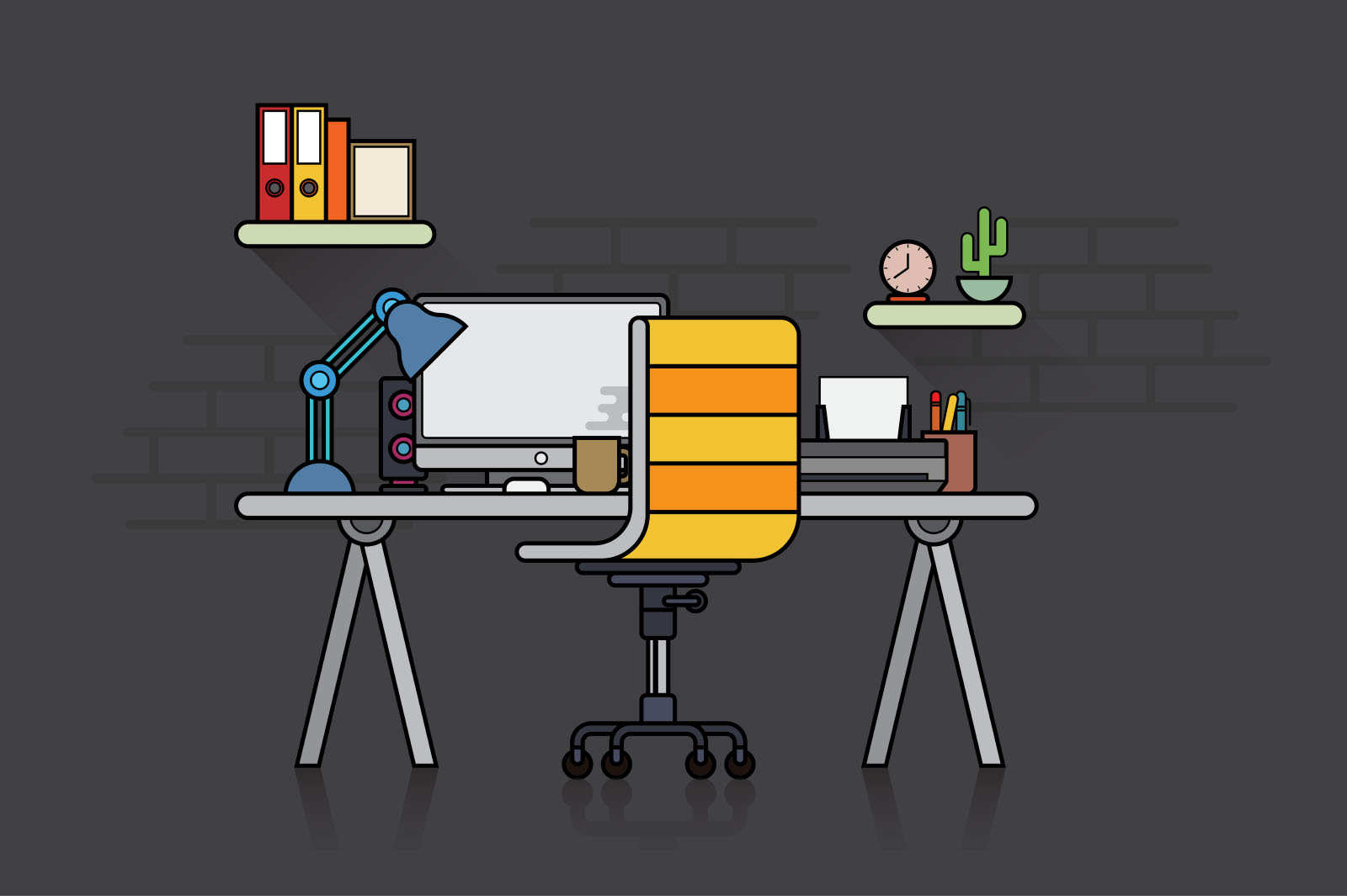 Những kinh nghiệm khi sử dụng phong cách thiết kế Flat Design