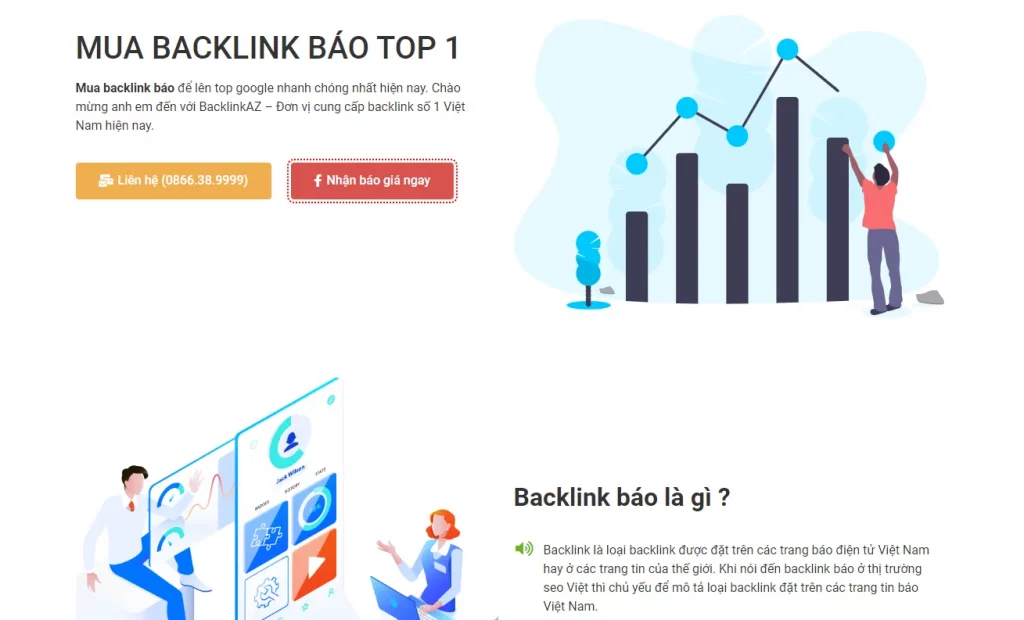 Mua backlink báo