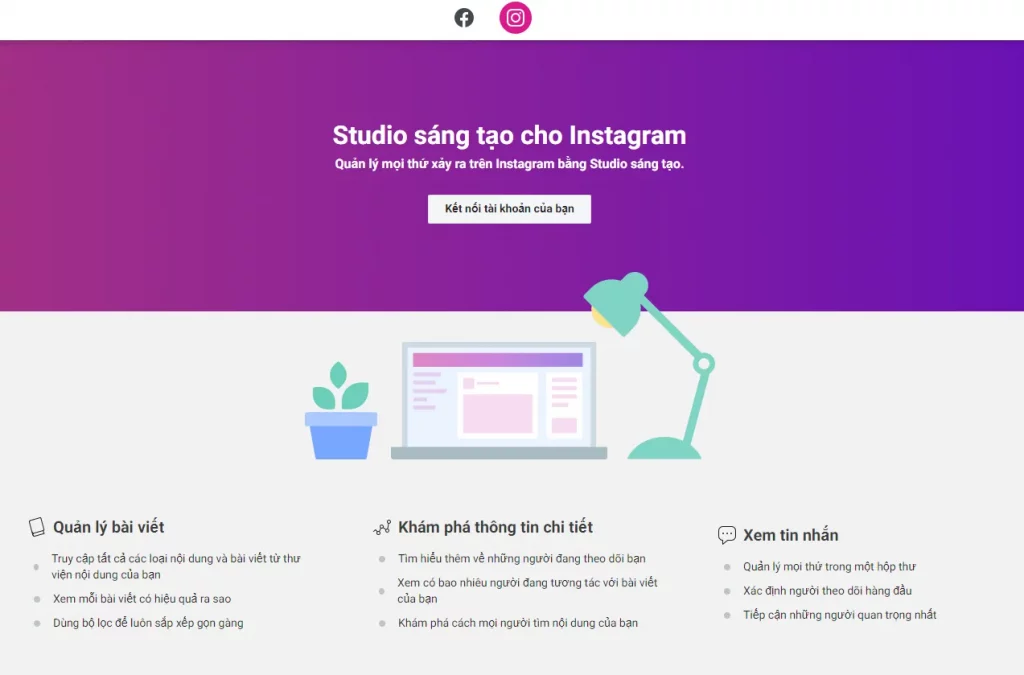 Studio sáng tạo Instagram