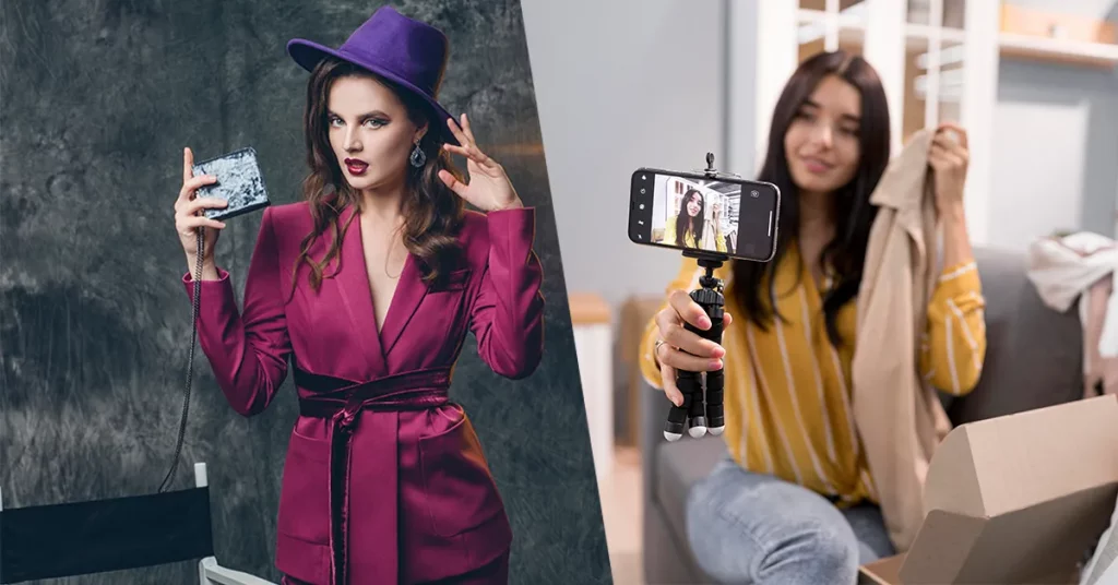 So sánh giữa Influencer và Celeb