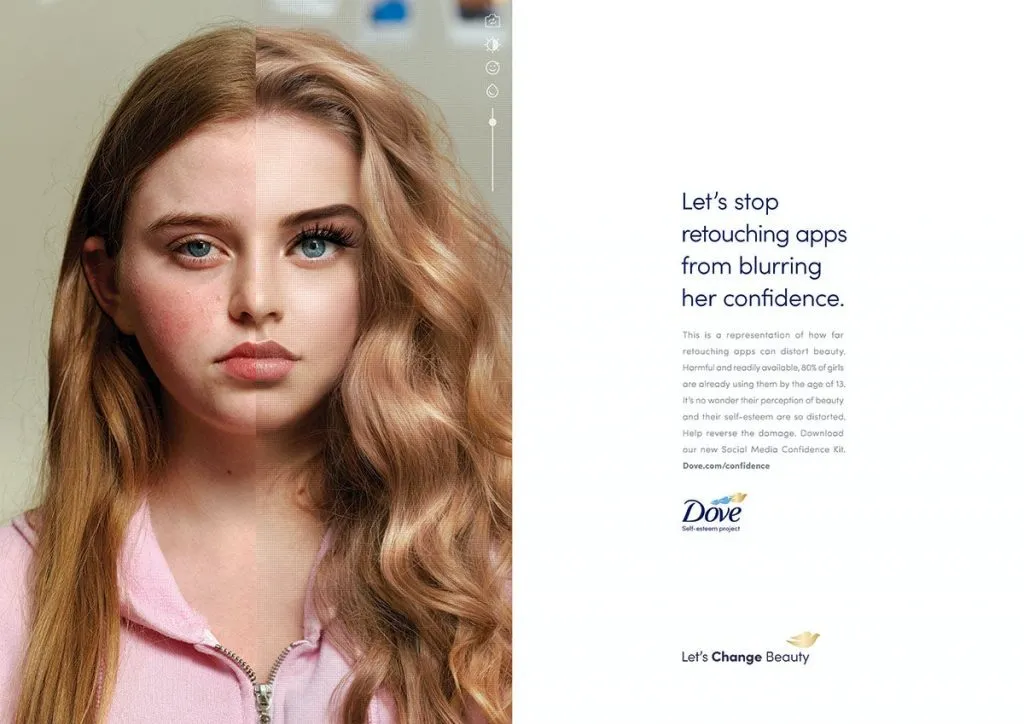 Dove Selfie và “Vẻ đẹp đích thực”