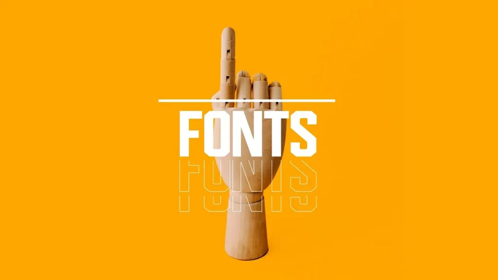 Chọn font chữ là bước quan trọng để làm typography